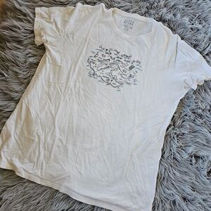 White Graphic T-Shirt
